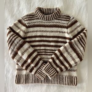 Vero Moda Striped Turtleneck Sweater